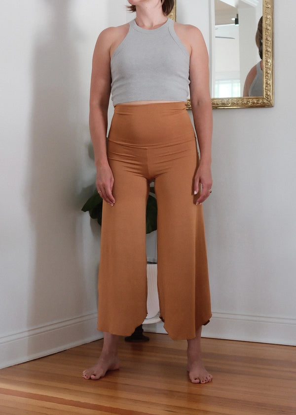Flow Pant | Camel |  | The Baby Penguin