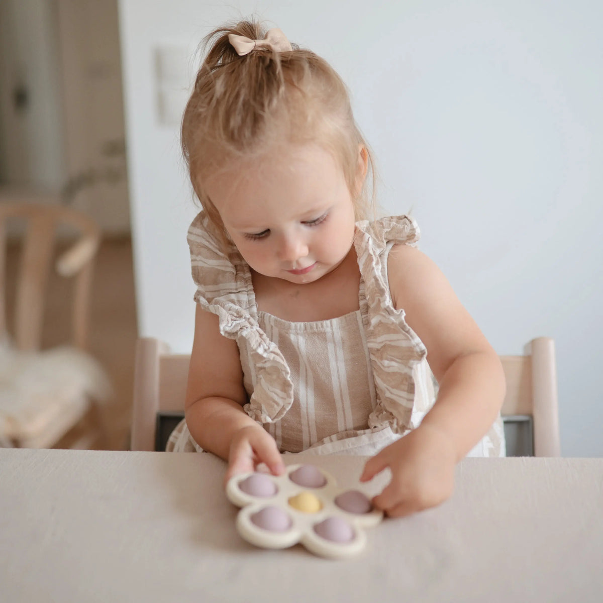 Flower Press Toy | Press Toy | The Baby Penguin