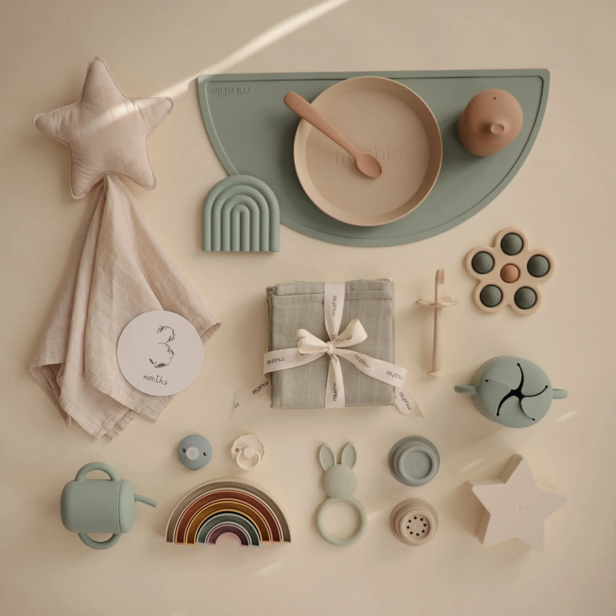 Flower Press Toy | Press Toy | The Baby Penguin