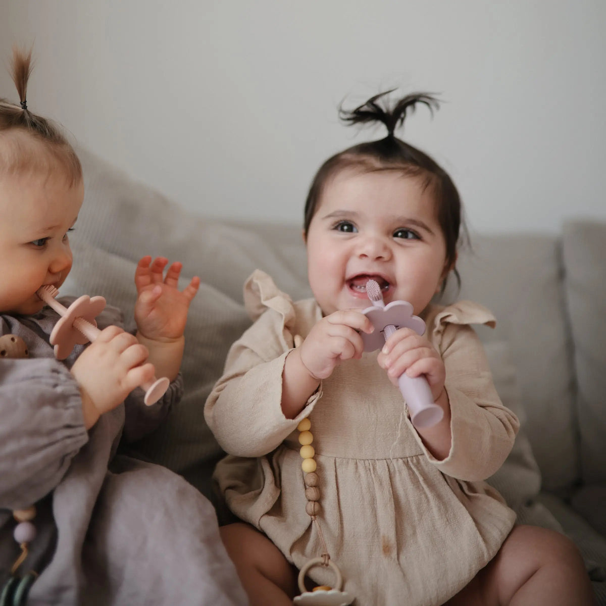 Flower Training Toothbrush | Training Toothbrush | The Baby Penguin