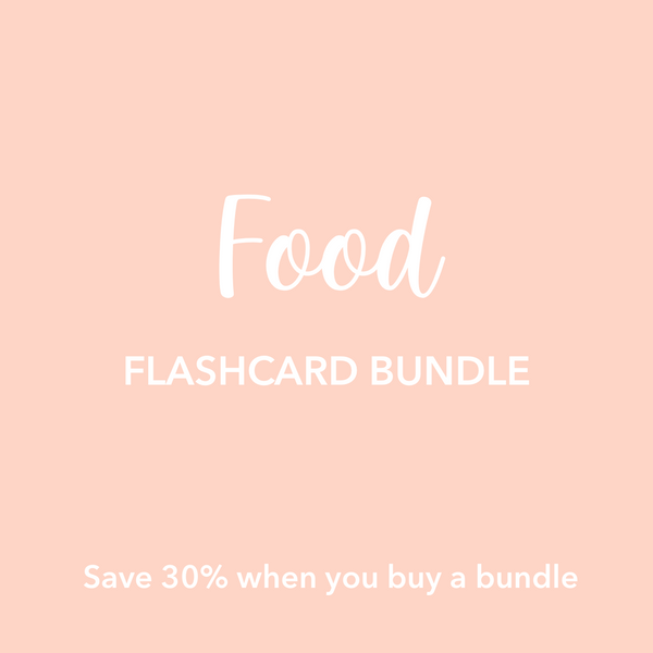 Food Flashcards Bundle - The Baby Penguin