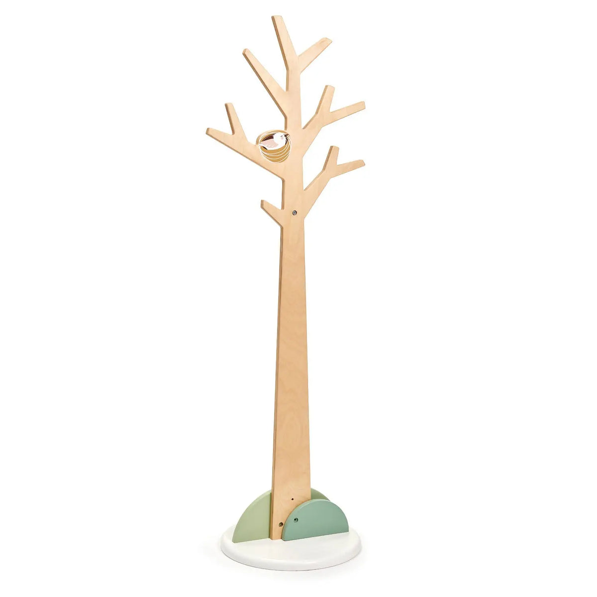 Tender Leaf Forest Wooden Coat Stand for Kids
