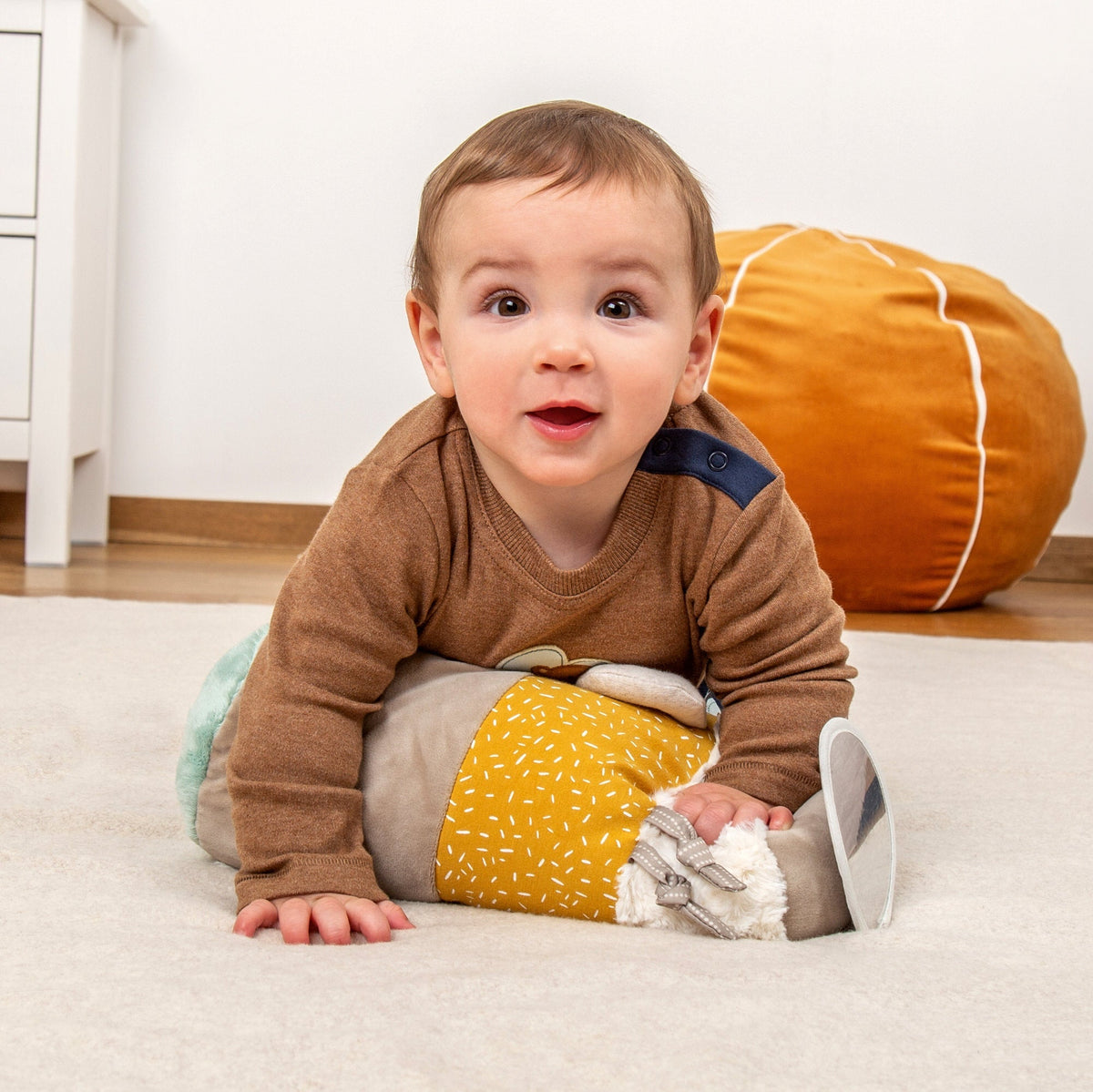 Fox Activity Roll with Rattle | Activity Toys | The Baby Penguin