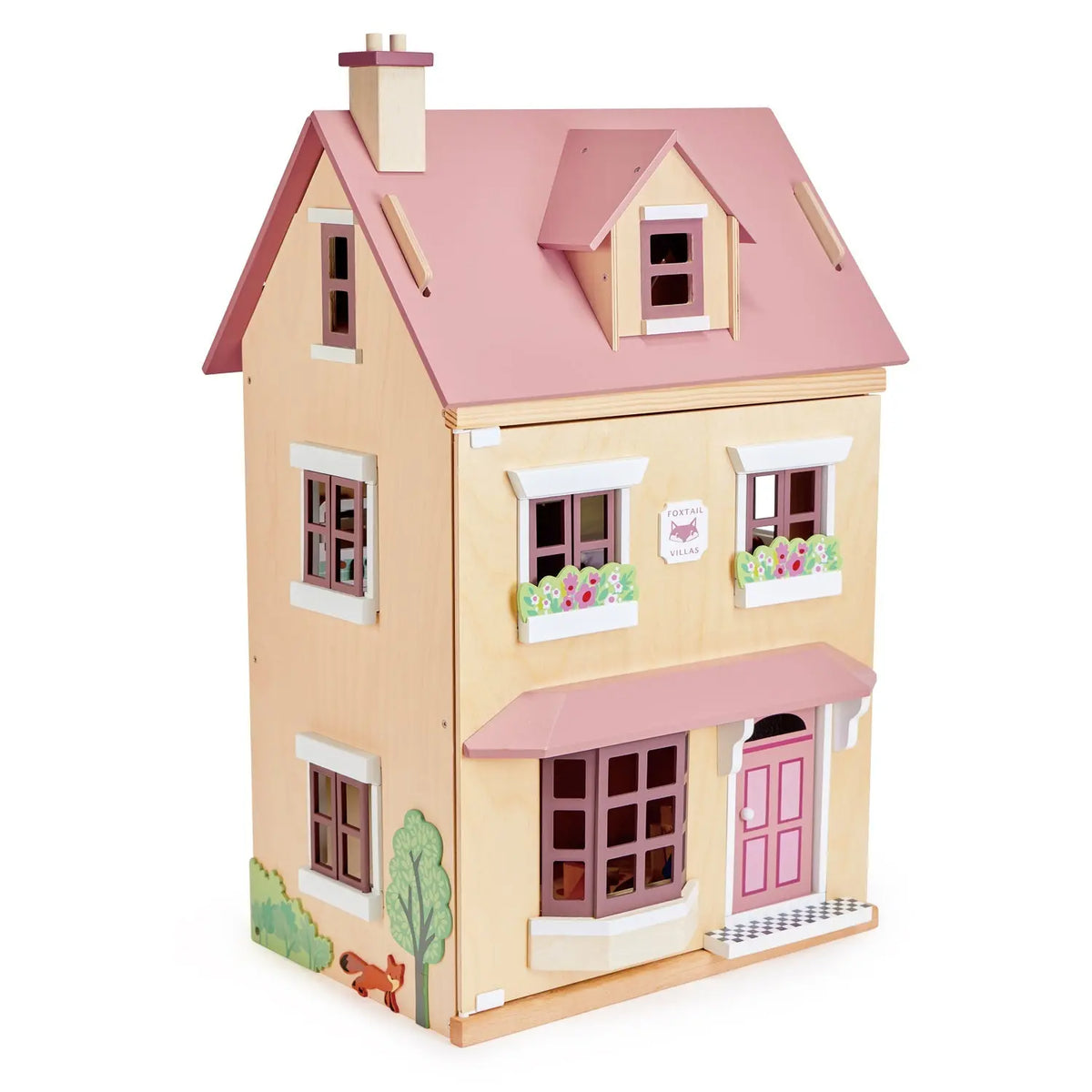 Tender Leaf Foxtail Villa Wooden Dollhouse and Furniture