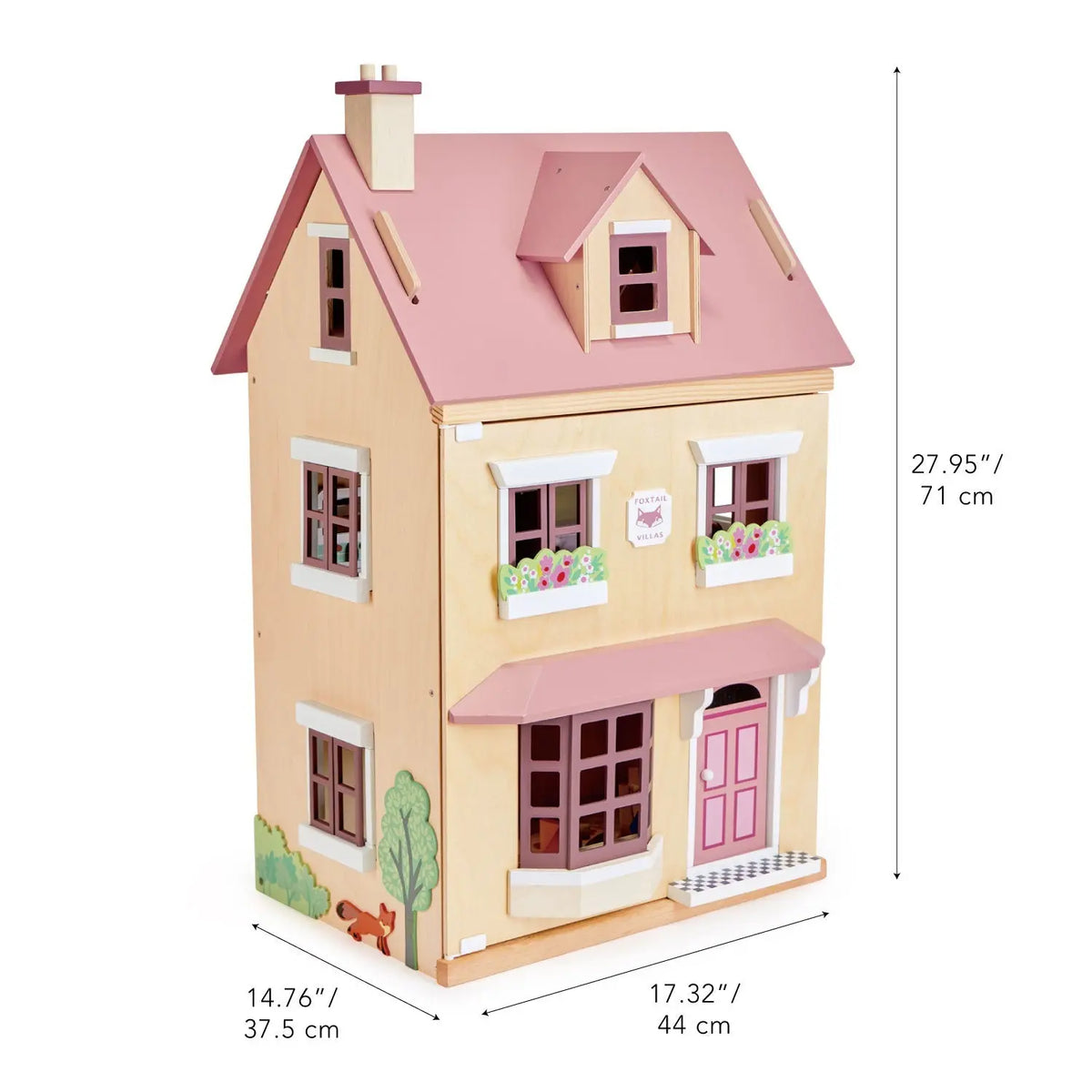 Tender Leaf Foxtail Villa Wooden Dollhouse and Furniture