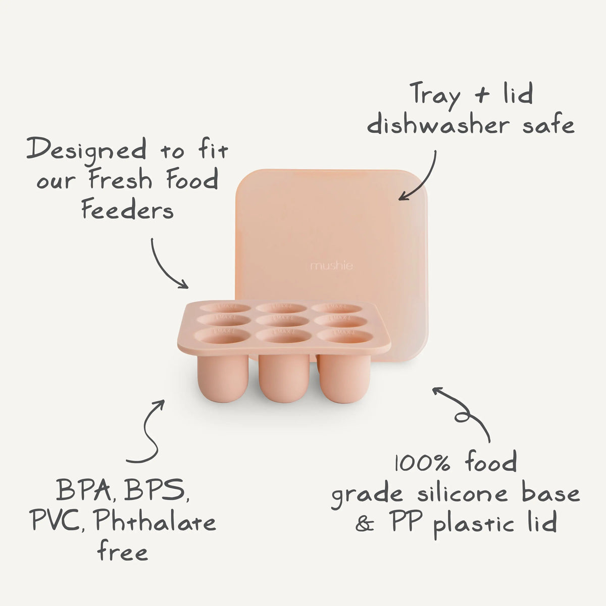 Fresh Food Feeder Freezer Tray | Baby Food Tray | The Baby Penguin