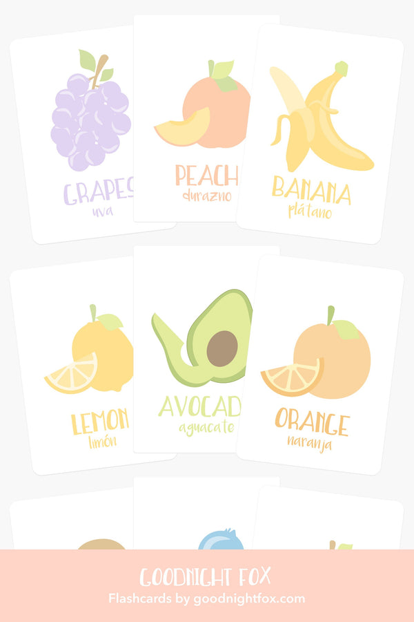 Fruit Flashcards - The Baby Penguin