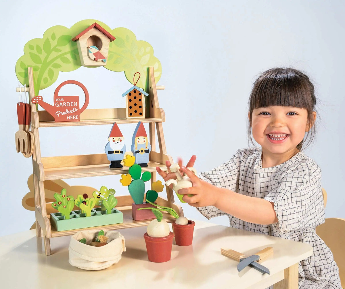 Tender Leaf Garden Centre Wooden Pretend Play Set