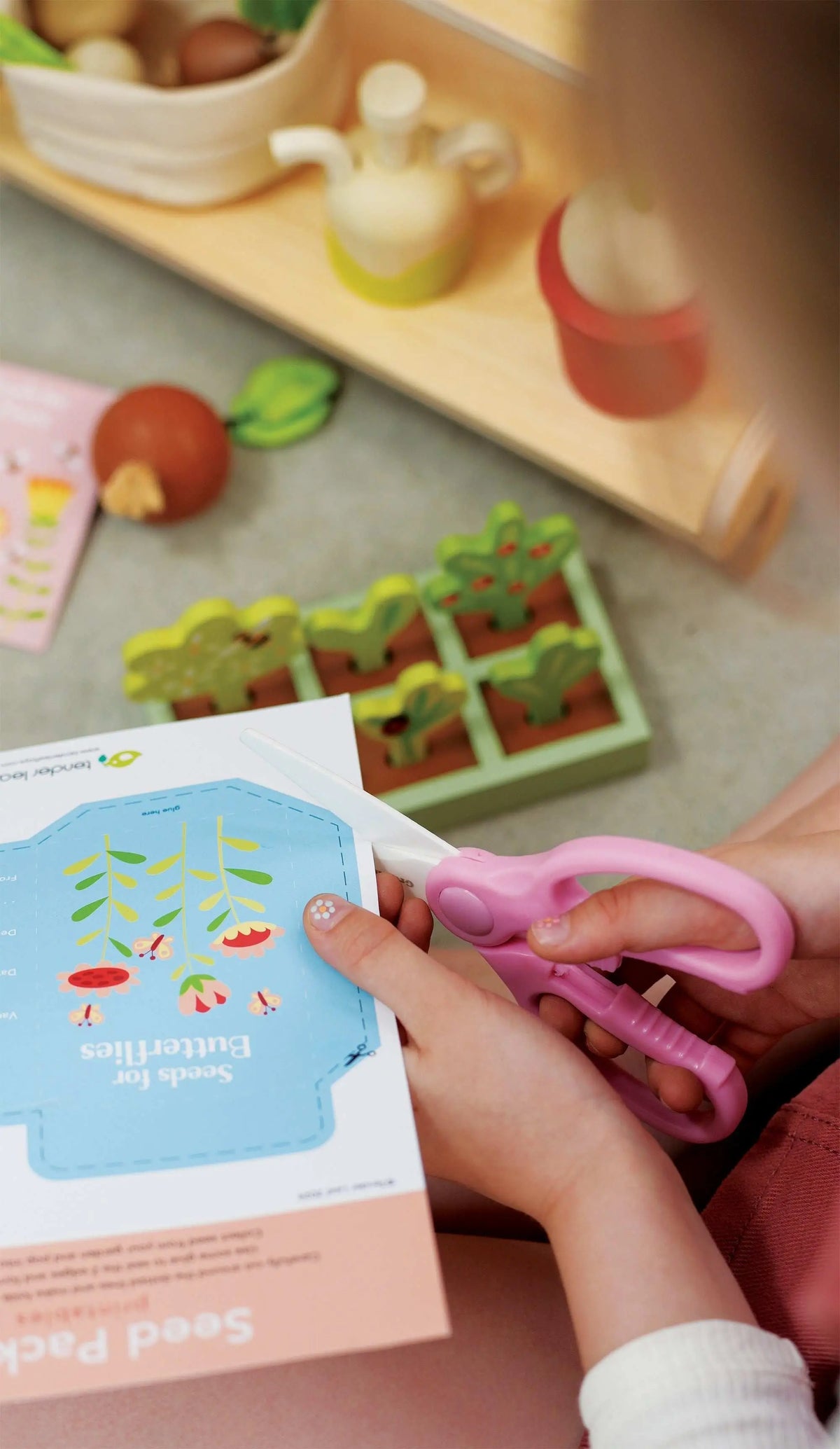Tender Leaf Garden Centre Wooden Pretend Play Set