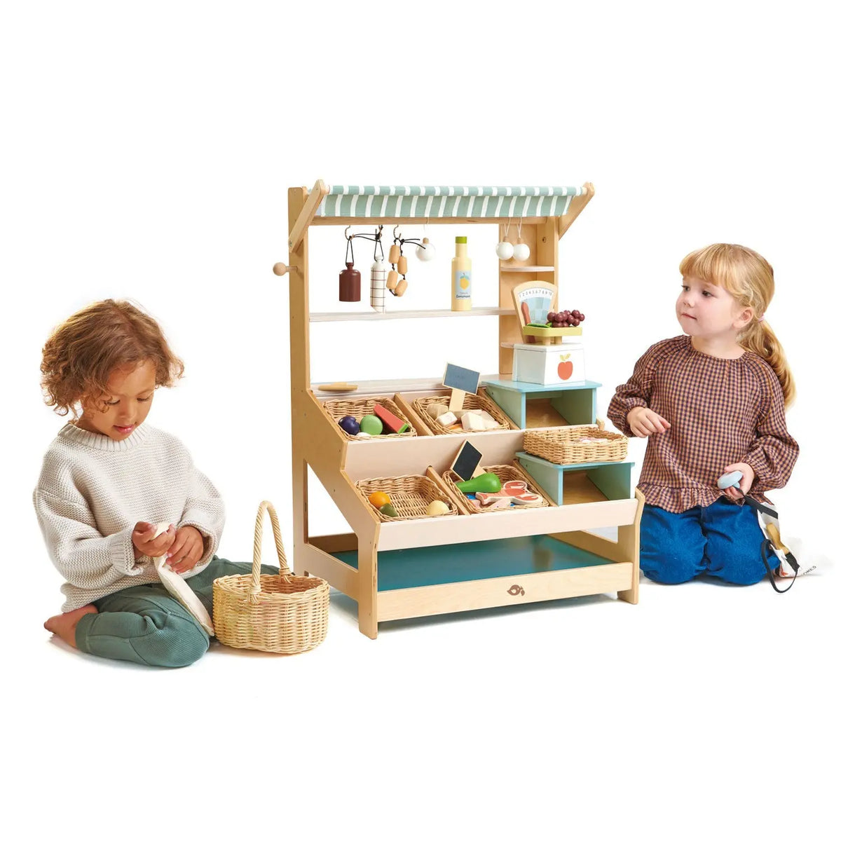 Tender Leaf General Stores Wooden Market Stall