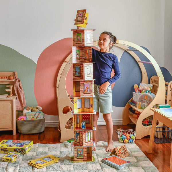 Giant Rhino Hero XXL Stacking Cards Game - The Baby Penguin