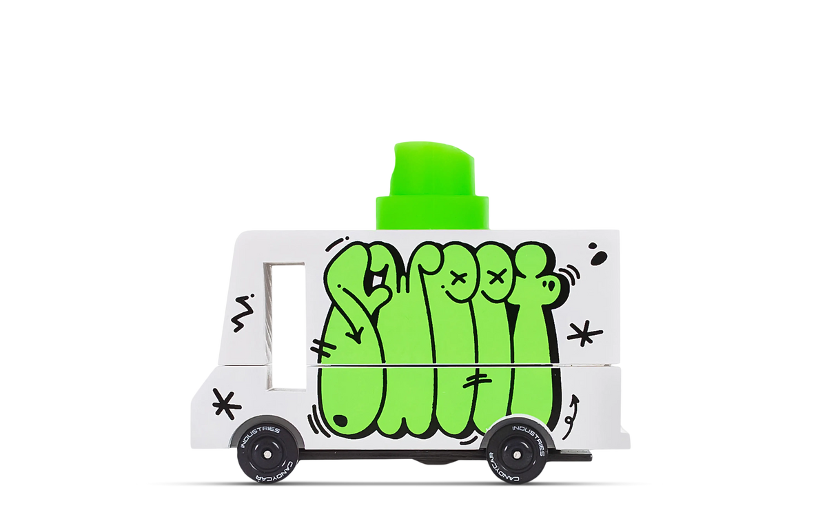 Graffiti Green | Vans | The Baby Penguin