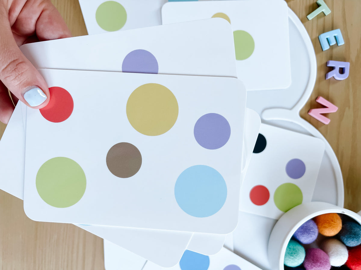 Grid Pattern Ball Flashcards - The Baby Penguin