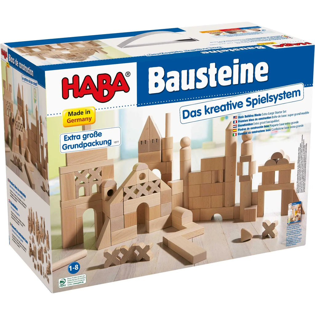 HABA Building Blocks | Extra Large Starter Set - 102 Pieces | Made in ...