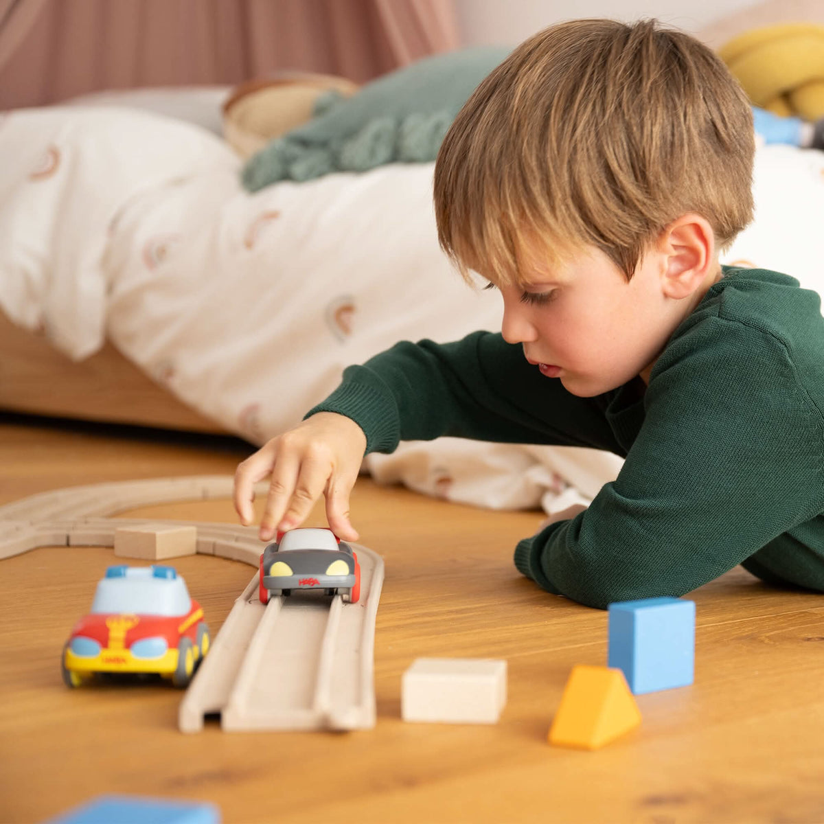HABA Cars - My First Racetrack - The Baby Penguin