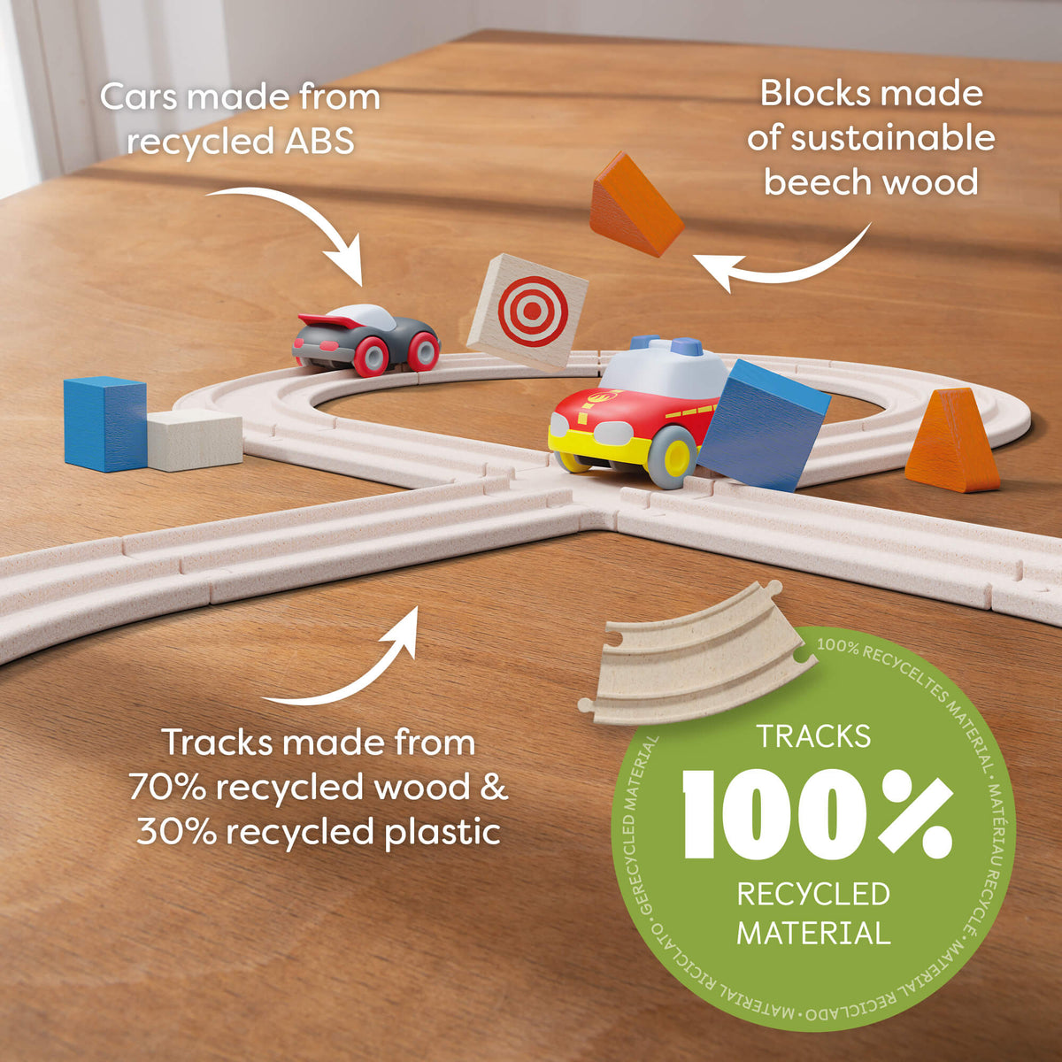 HABA Cars - My First Racetrack - The Baby Penguin