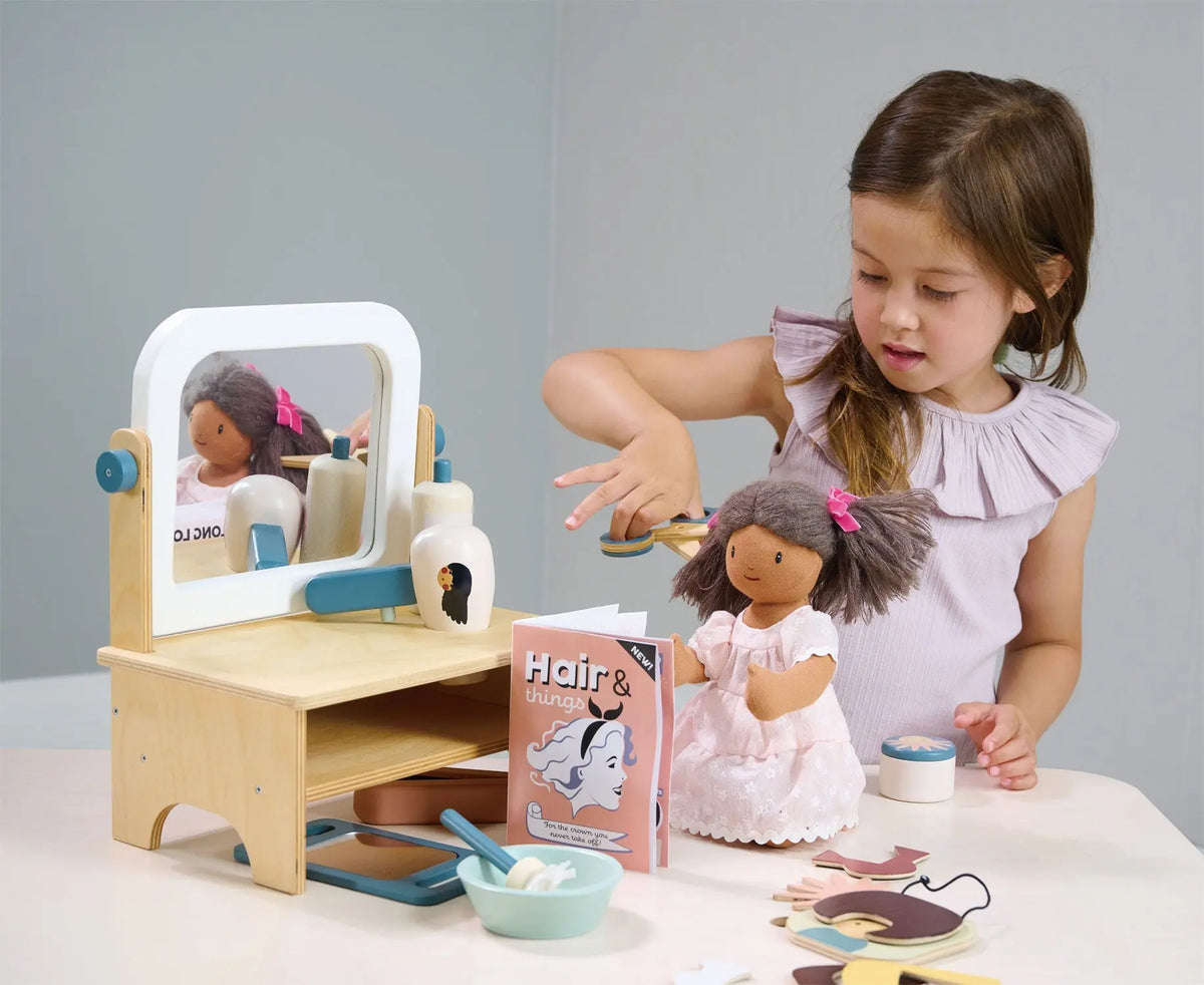 Tender Leaf Hair Salon Pretend Styling Play Set