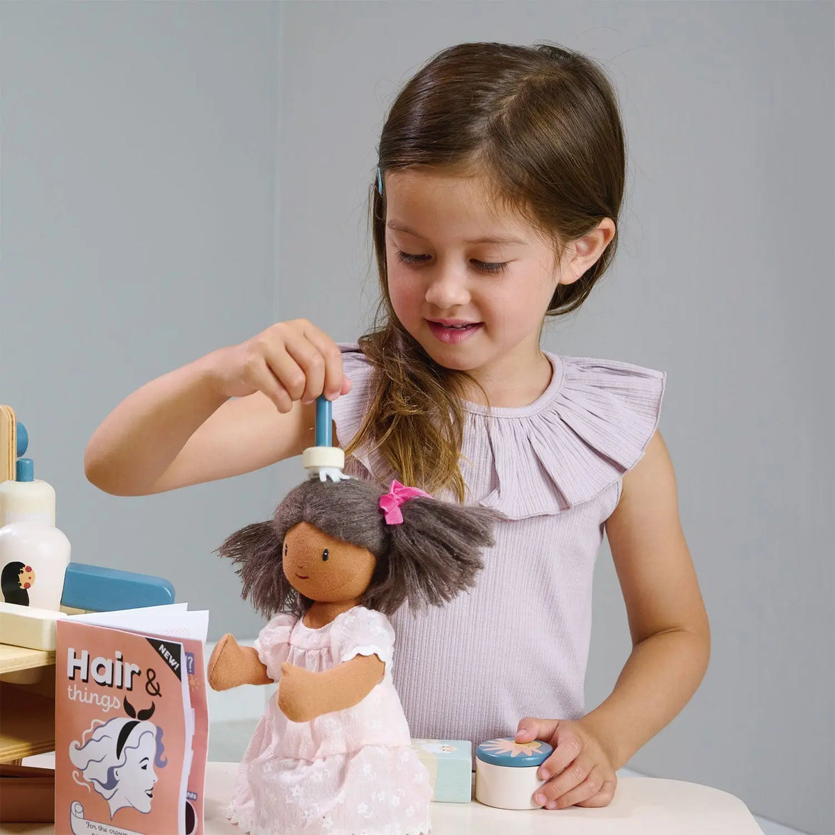 Tender Leaf Hair Salon Pretend Styling Play Set
