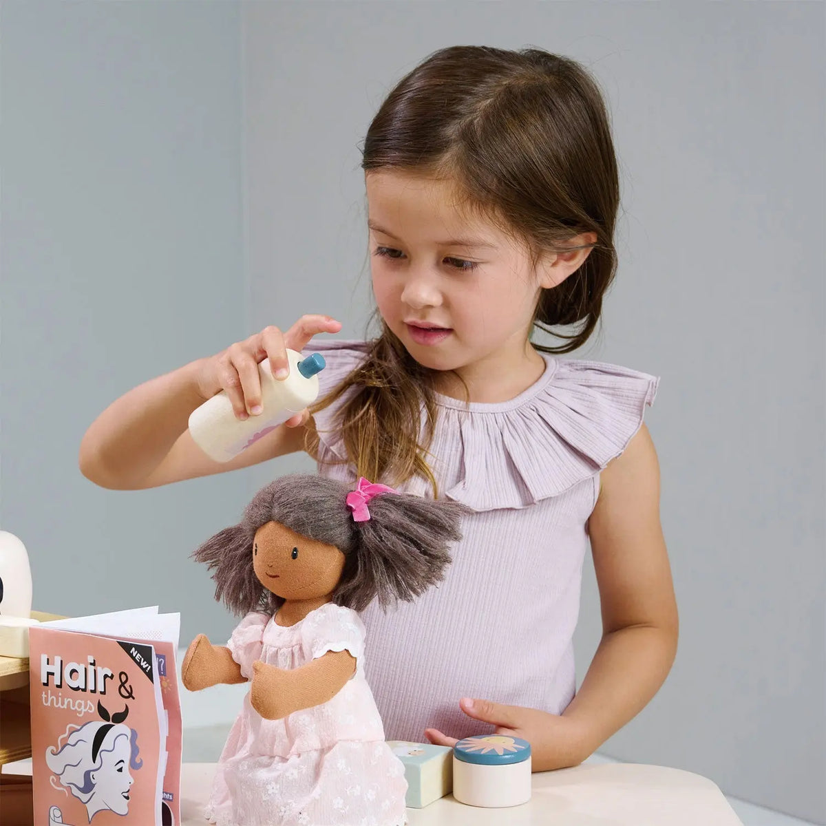 Tender Leaf Hair Salon Pretend Styling Play Set
