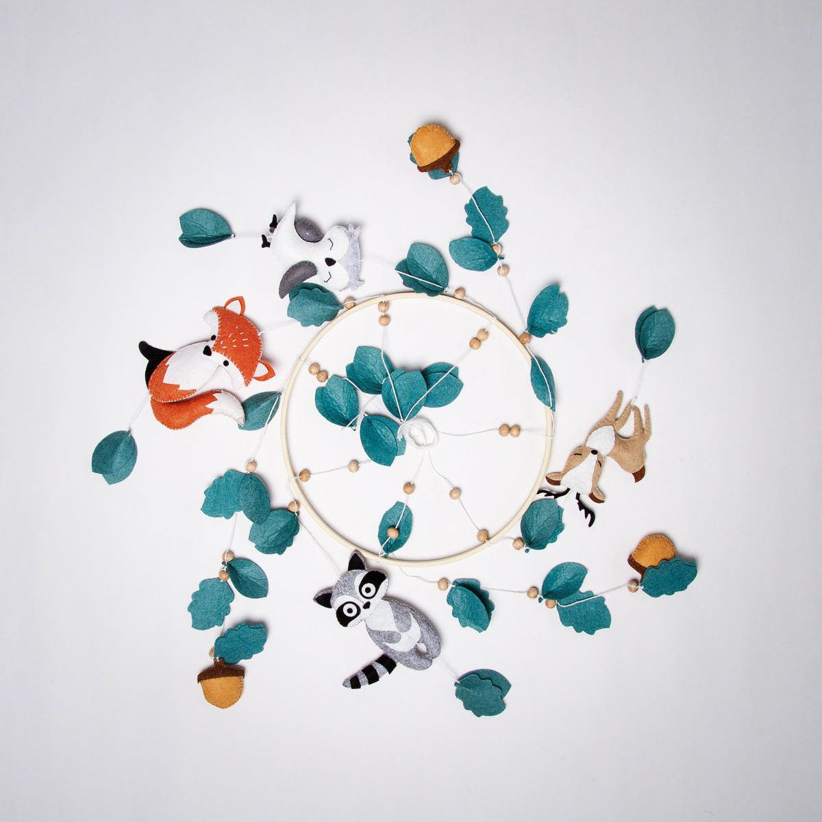 Handmade Baby Mobile |  Forest - The Baby Penguin
