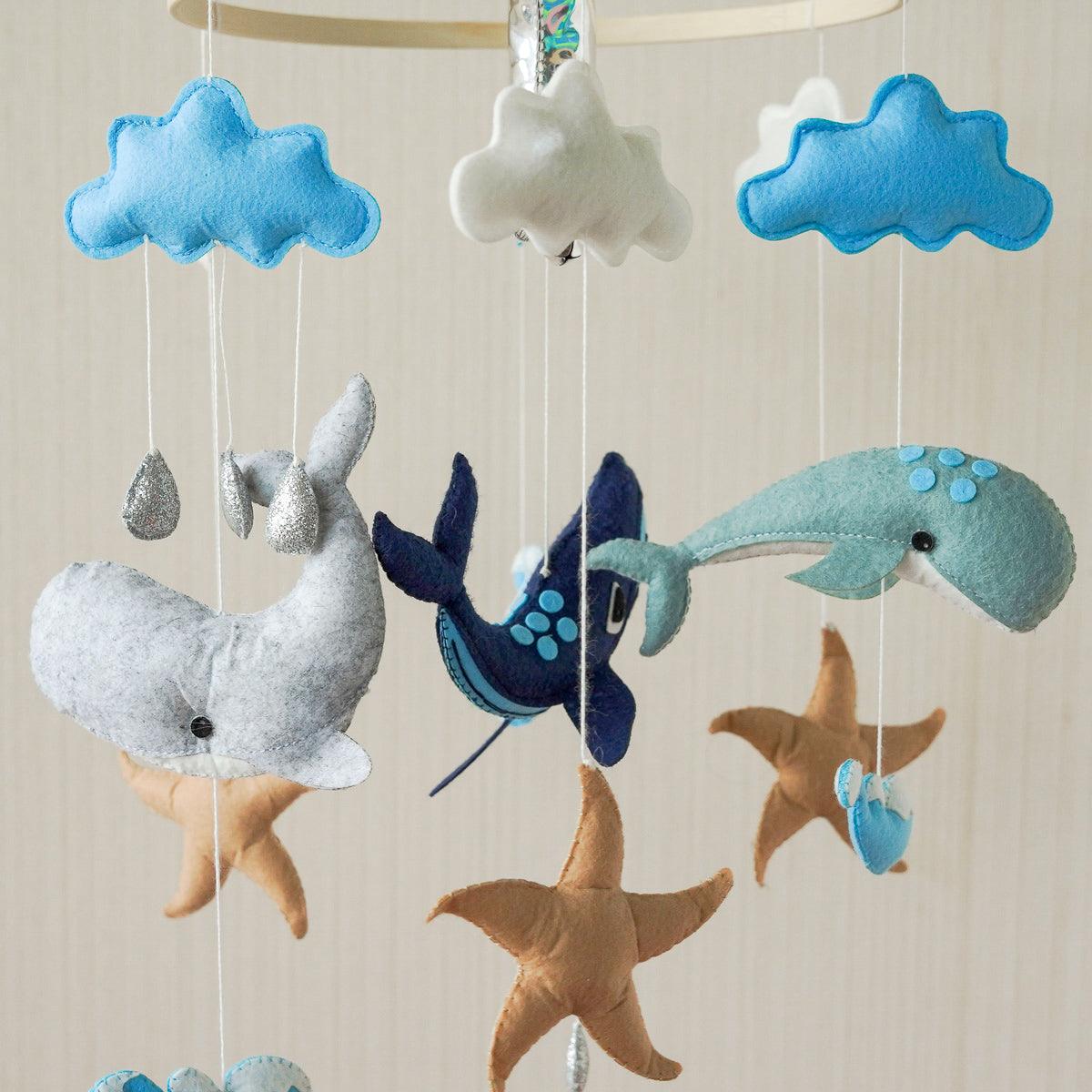 Handmade Baby Mobile |  Under the Sea - The Baby Penguin