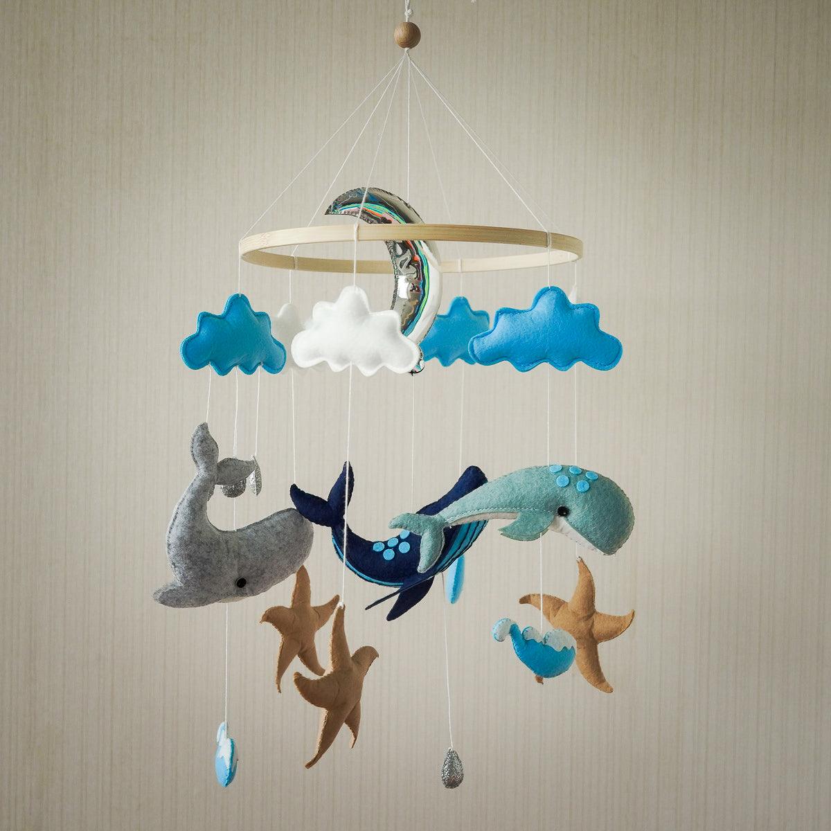 Handmade Baby Mobile |  Under the Sea - The Baby Penguin