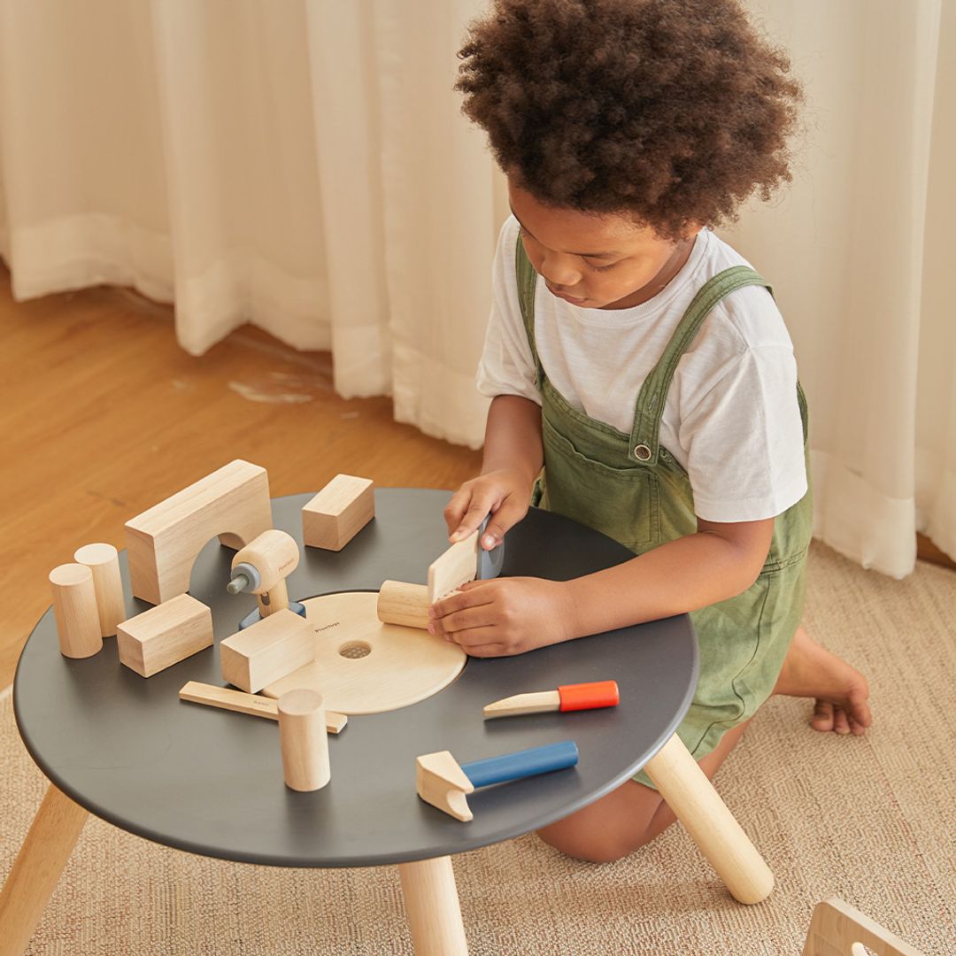 PlanToys Handy Carpenter Wooden Pretend Tool Set