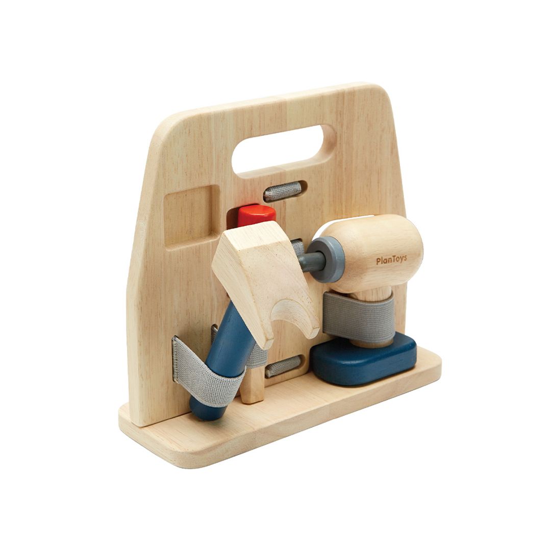 PlanToys Handy Carpenter Wooden Pretend Tool Set