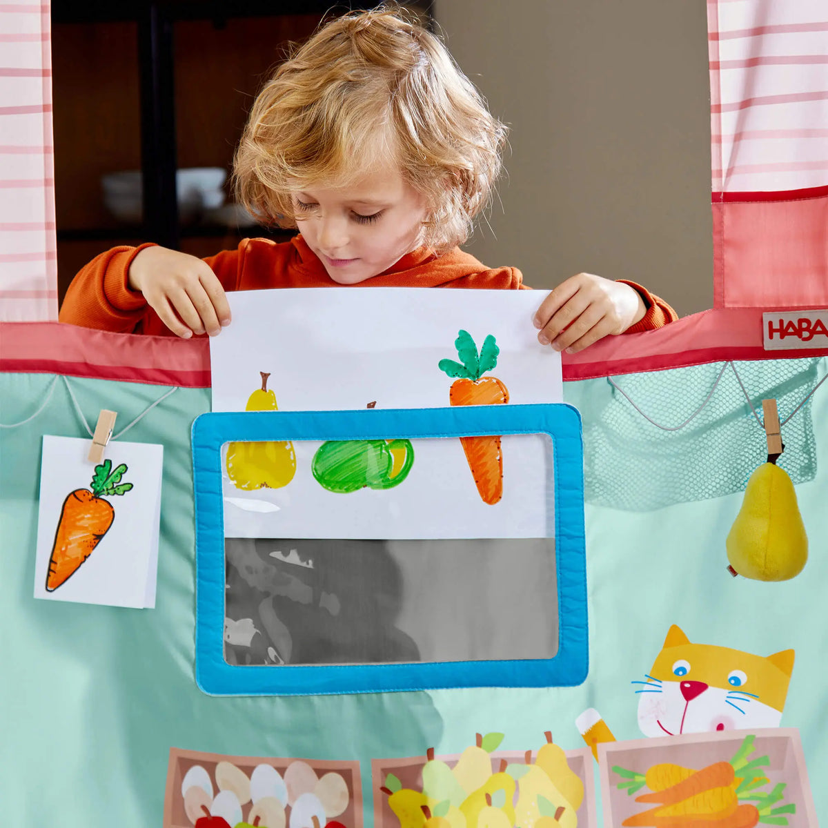 Hanging Doorway Play Store | Play Food | The Baby Penguin