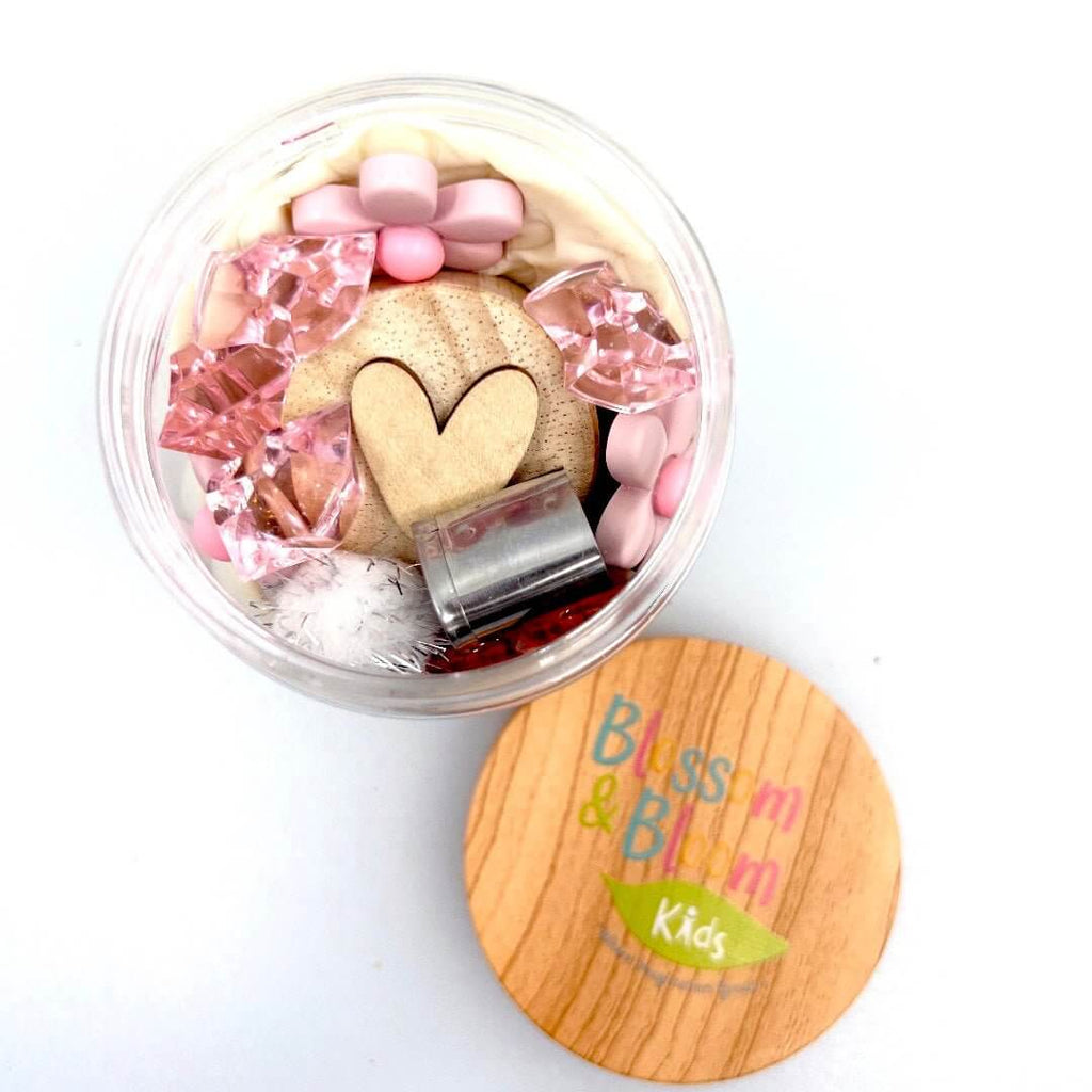 Hearts & Flowers, Playdough Jar - The Baby Penguin