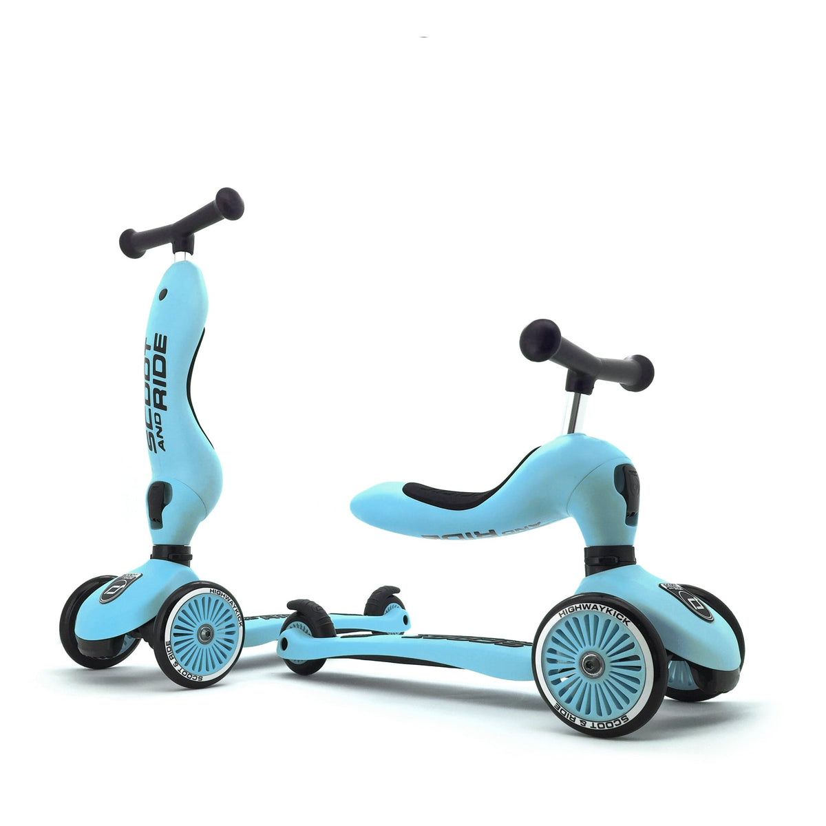HighwayKick 1 Scooter and Ride On Toy Blueberry - The Baby Penguin
