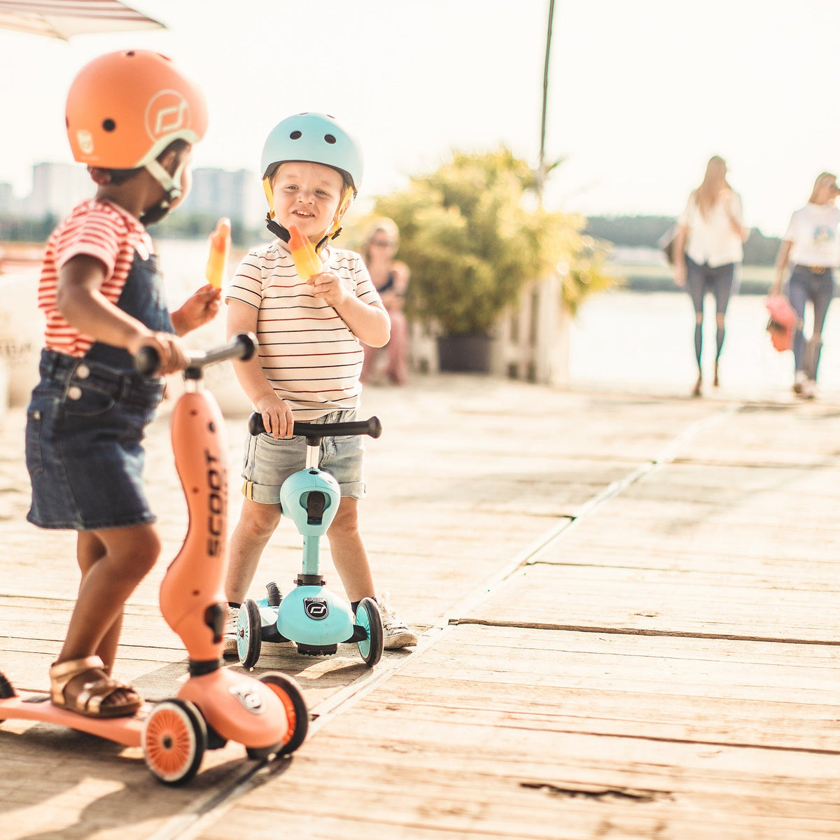 HighwayKick 1 Scooter and Ride On Toy Peach - The Baby Penguin