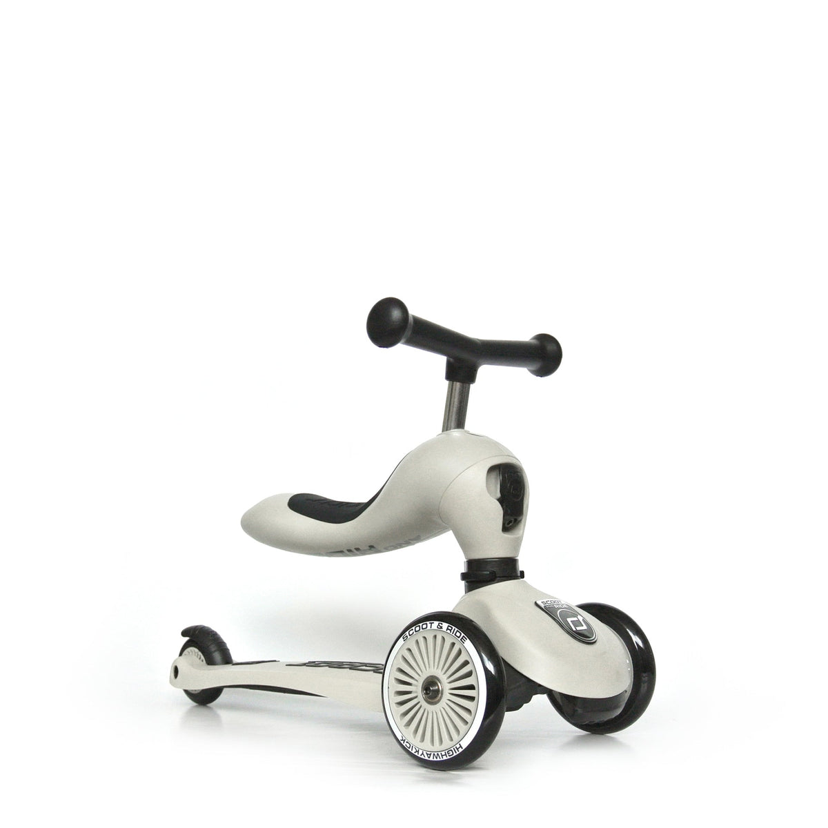 Highwaykick 1 Scooter and Ride On Toy Ash - The Baby Penguin
