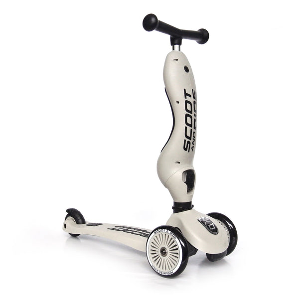 Highwaykick 1 Scooter and Ride On Toy Ash - The Baby Penguin