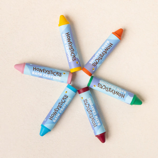 Honeysticks Bath Crayons Super Jumbos 6pk - The Baby Penguin
