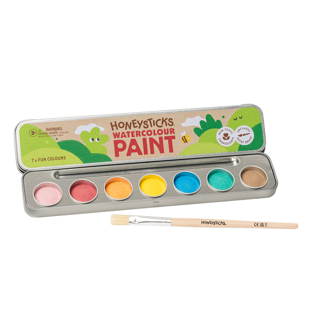 Honeysticks Watercolor Paint Set 7pk - The Baby Penguin