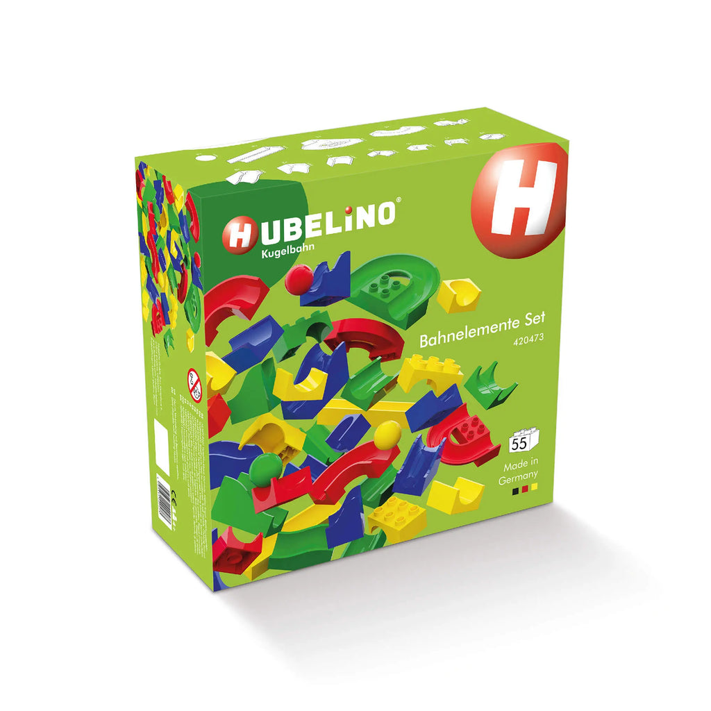  Hubelino 55-Piece Run Elements Set HABA USA Marble Run