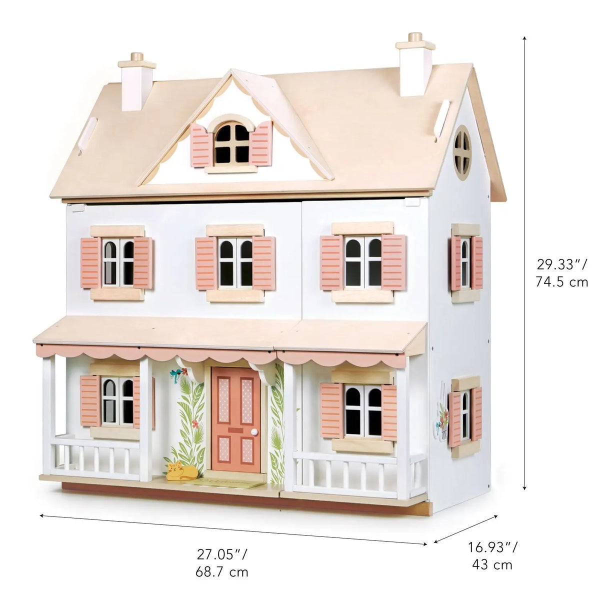 Tender Leaf Humming Bird Wooden Dollhouse