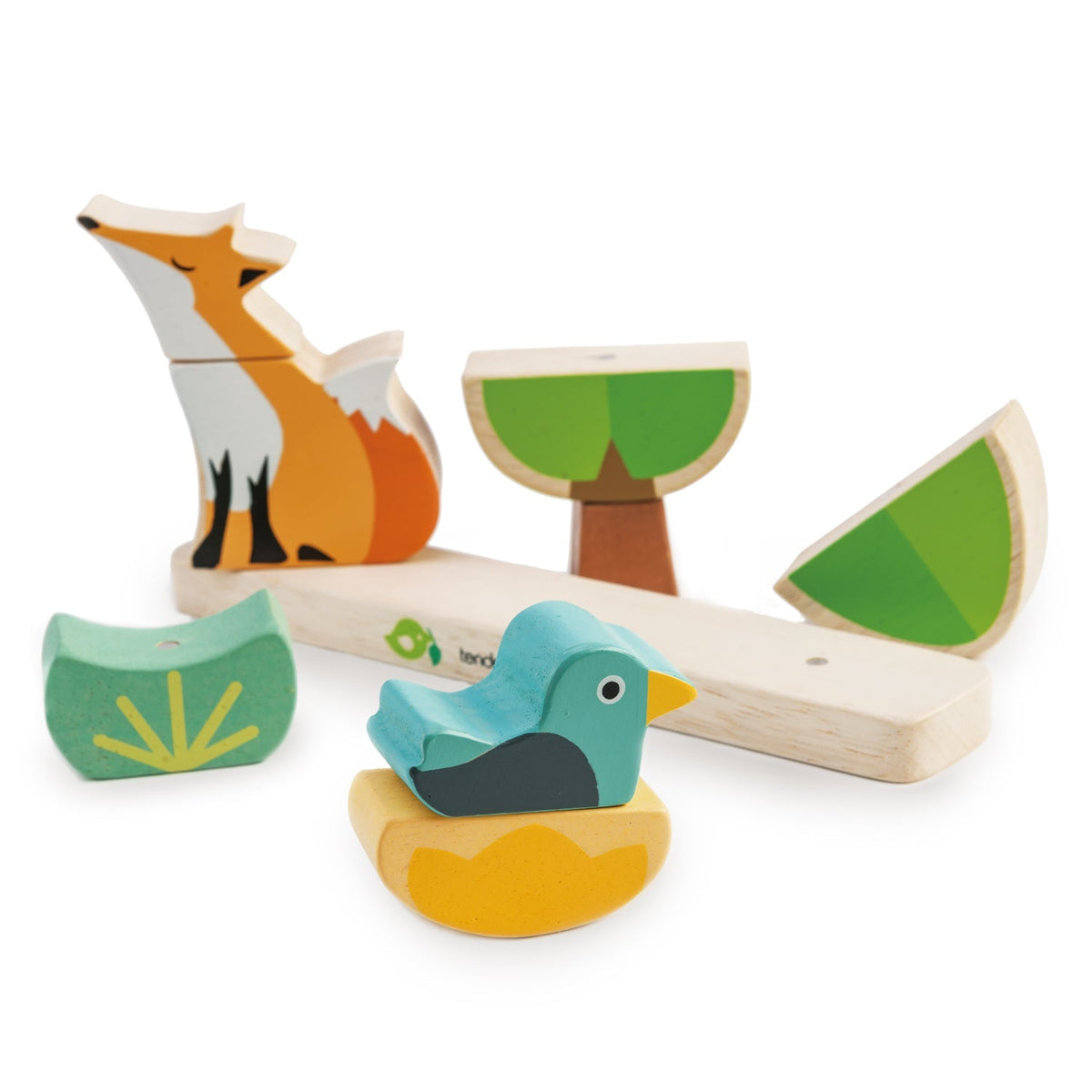 Tender Leaf Toddler Wooden Blocks and Stacker Collection