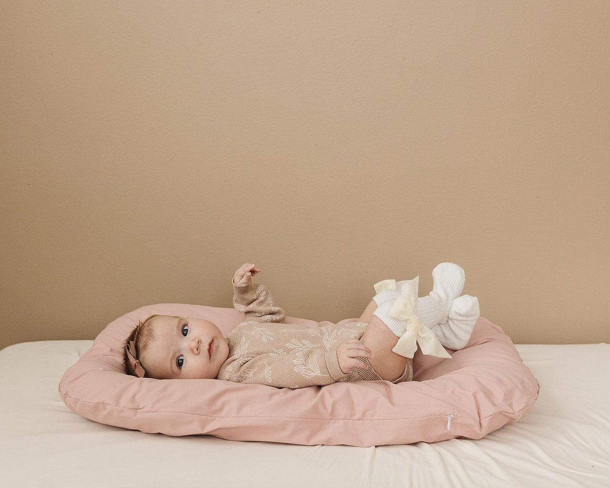 Infant Lounger Covers - Blush - The Baby Penguin