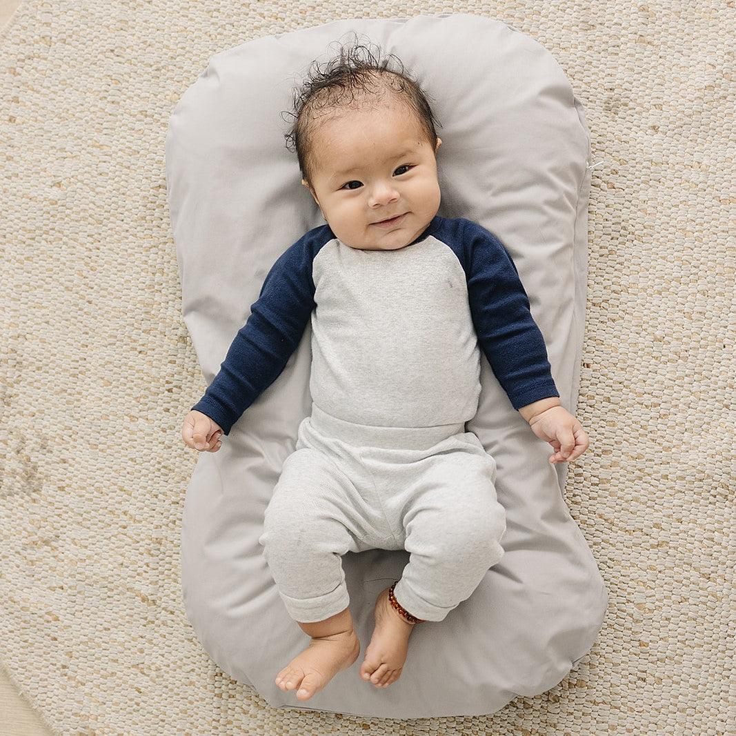 Infant Lounger Covers - Stone - The Baby Penguin