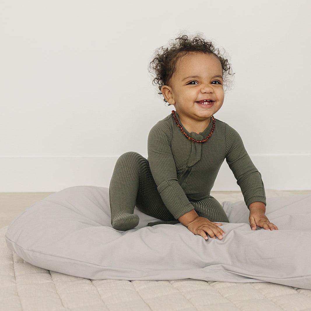 Infant Lounger Covers - Stone - The Baby Penguin
