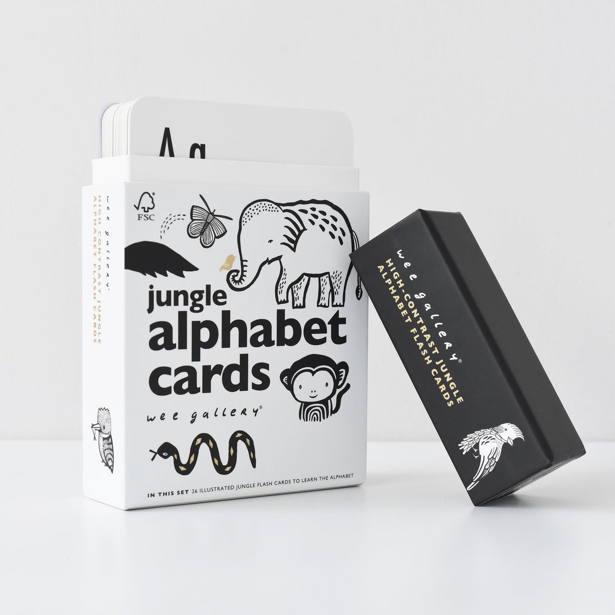 Jungle Alphabet Cards - The Baby Penguin