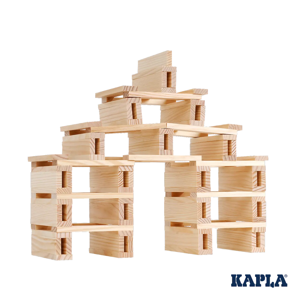 KAPLA Natural 200 Planks Box | Made in Europe – The Baby Penguin