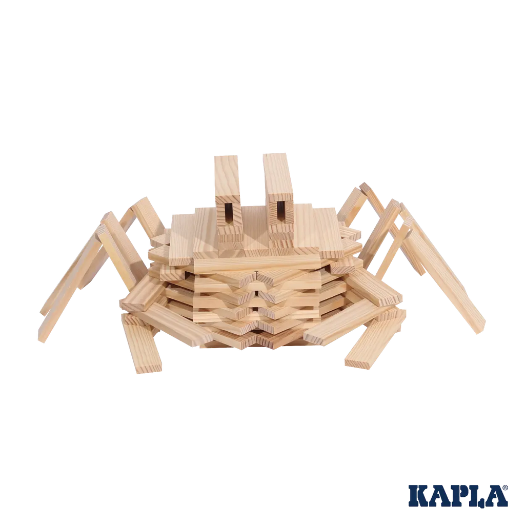 KAPLA Natural 200 Planks Box | Made in Europe – The Baby Penguin