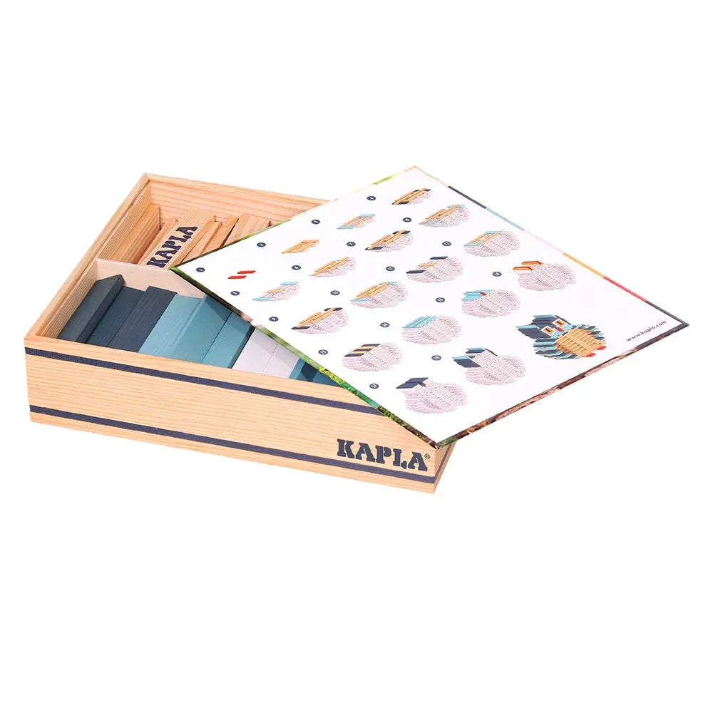 KAPLA Owl 120-Piece Wooden Building Planks Case