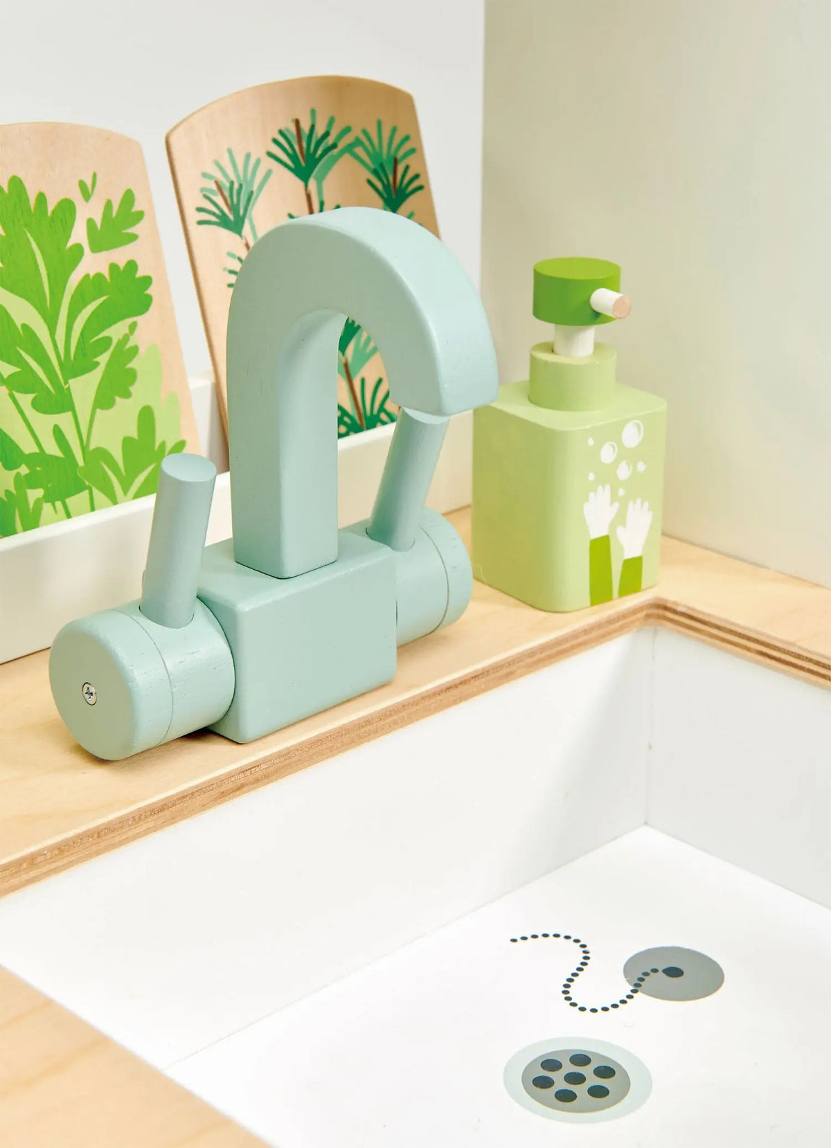 Tender Leaf Wooden Kitchen Range Play Set