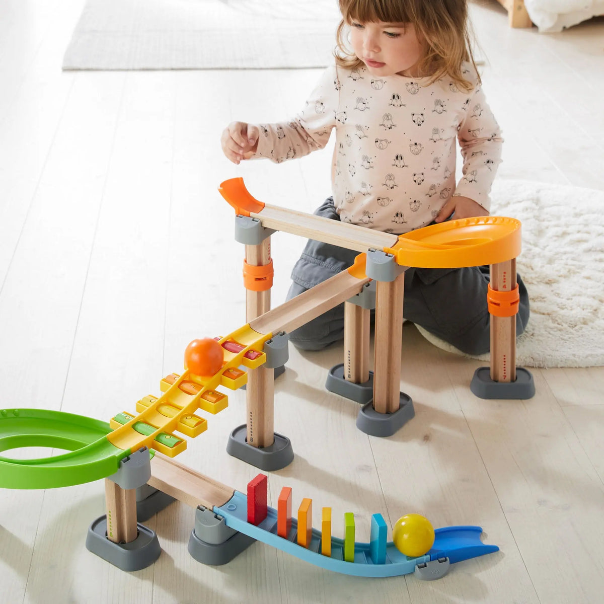  Kullerbu Melody Dominoes Set HABA USA Kullerbu Sets