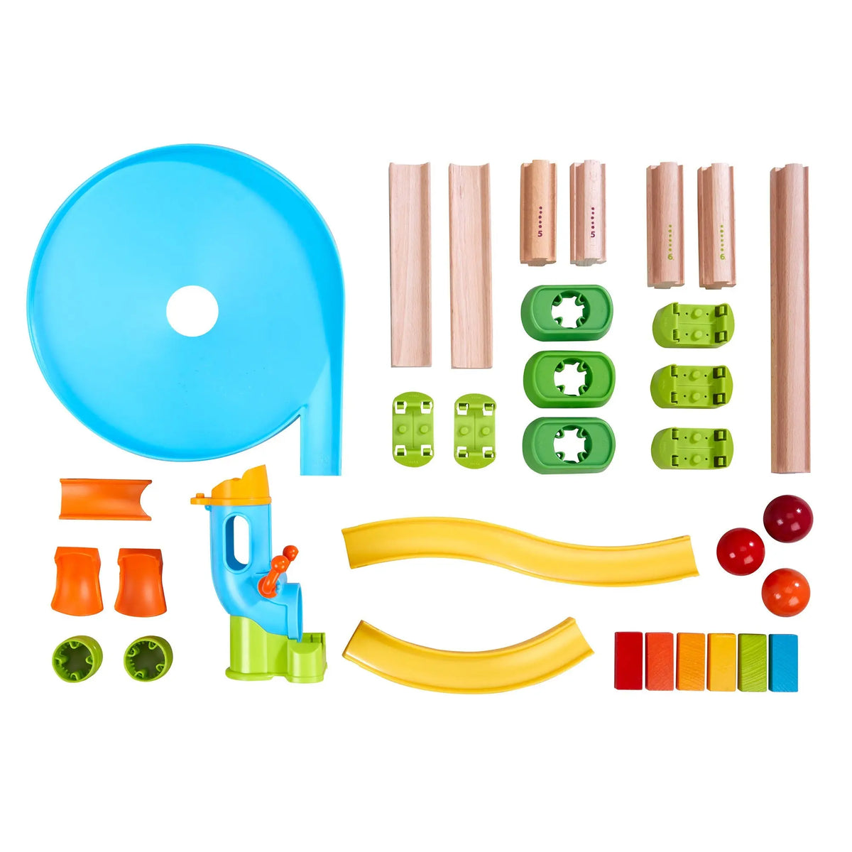  Kullerbu Traffic Jam Ball Track Set HABA USA Kullerbu Sets