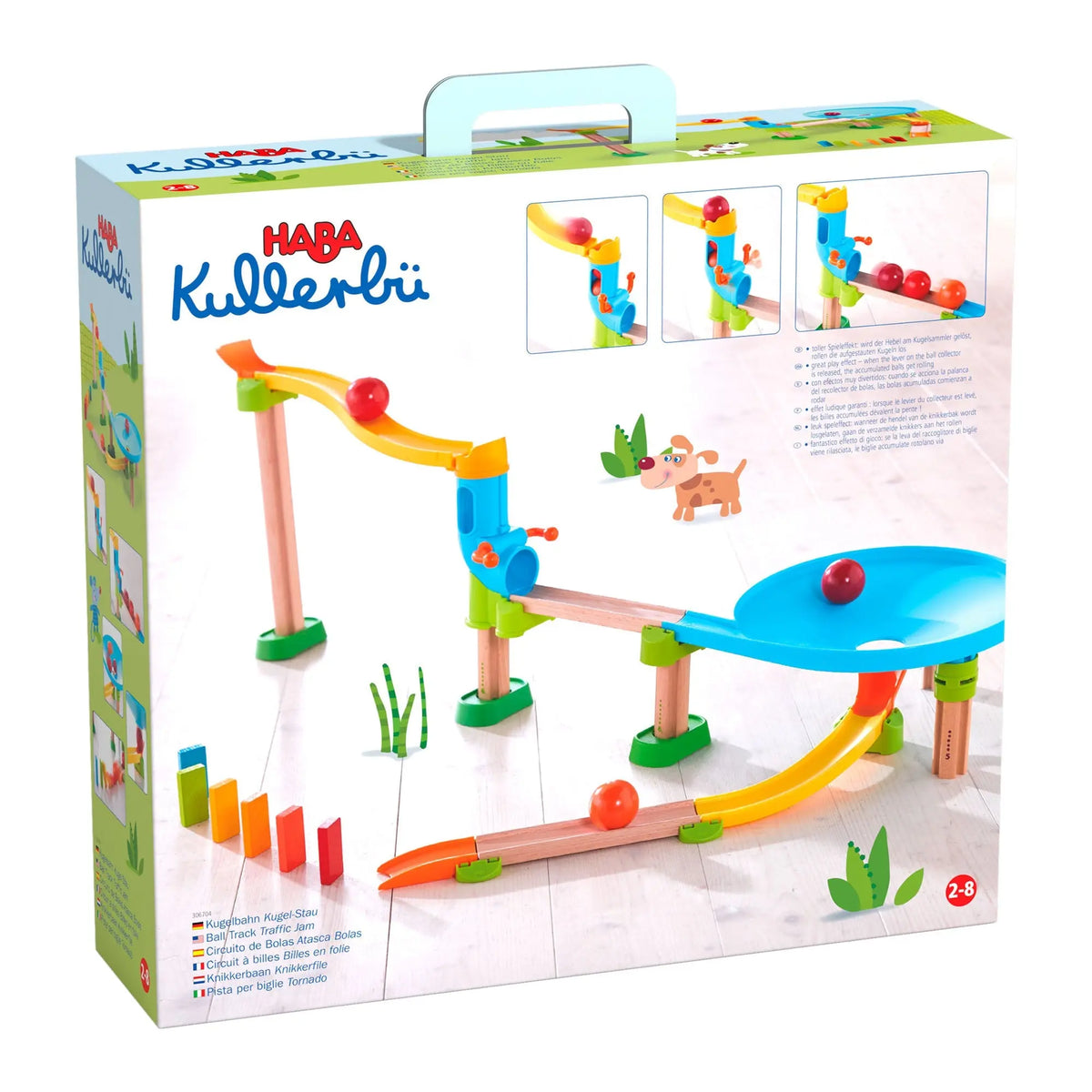  Kullerbu Traffic Jam Ball Track Set HABA USA Kullerbu Sets